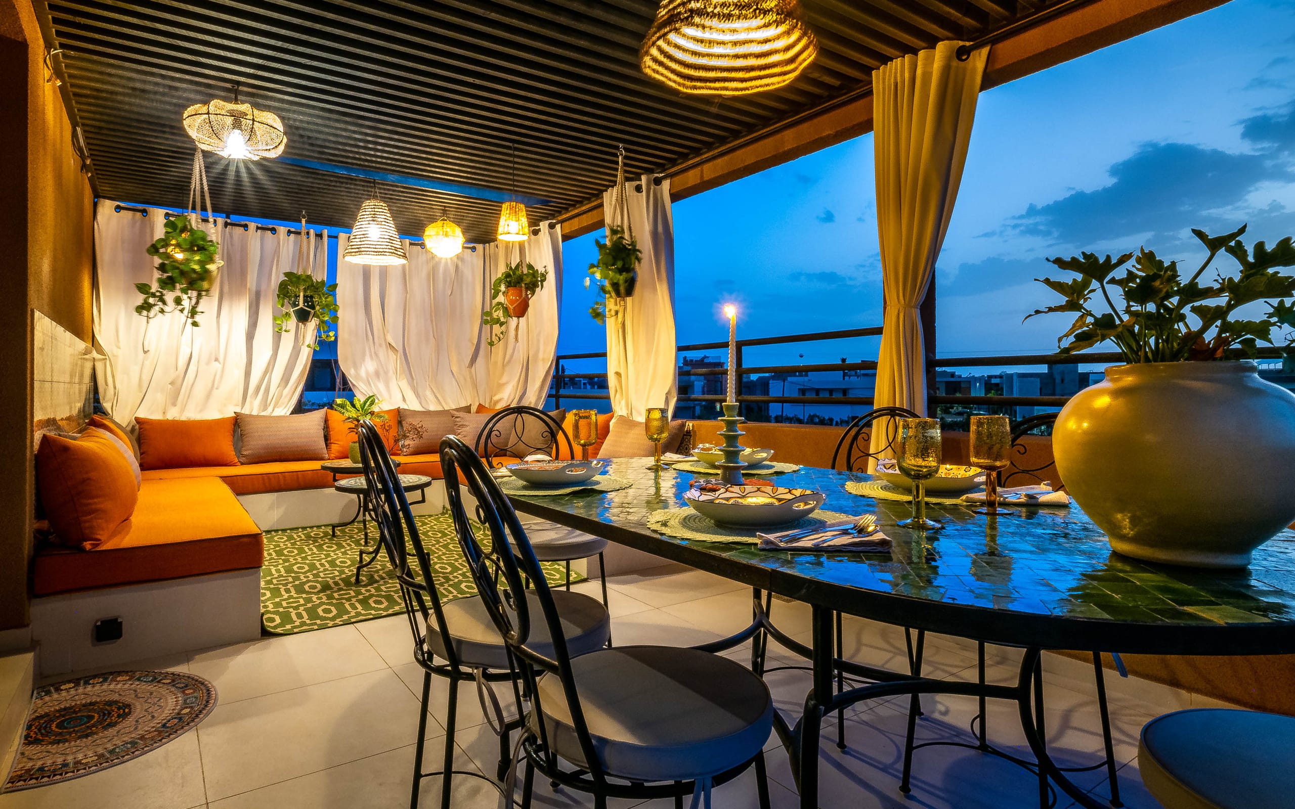 Terrasse - Villa Zina